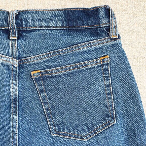 Abercrombie & Fitch Dark Marble Low Rise Baggy Jean size 25 Regular - Picture 11 of 14